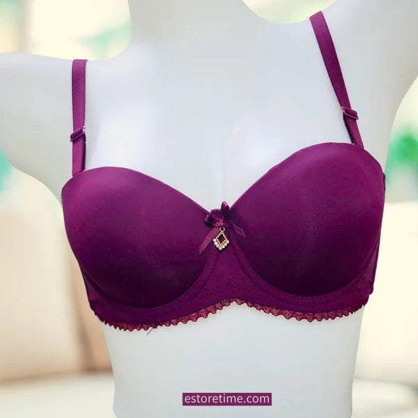 [Dubai Import] Women T-Shirt Underwire lace Bra - 3323