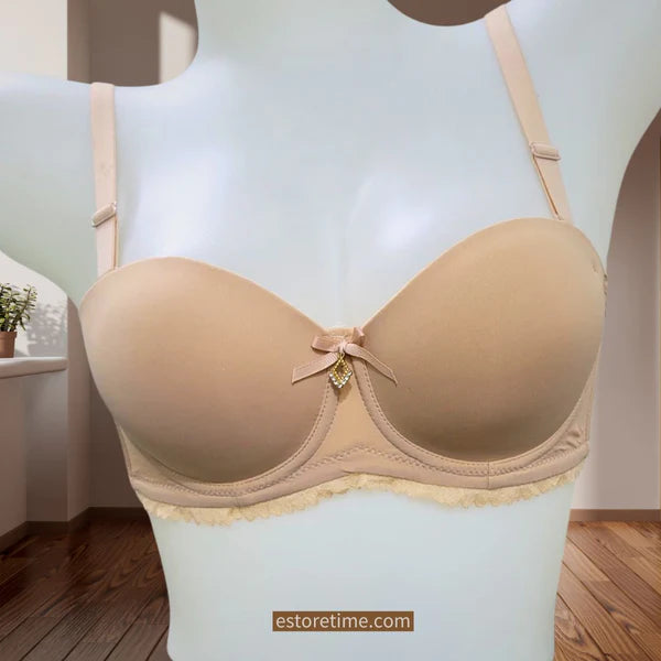 [Dubai Import] Women T-Shirt Underwire lace Bra - 3323